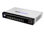 8-port 10/100 + 2-port Gigabit SP Switch SPS208G-G