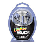 Maxell ColorBuds Stereo EarBud Headphones, Purple 