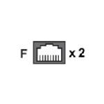 Chip PC RJ45 Coupler (F-F) CPN02434