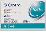 Sony 200/520GB AIT-4 8mm 246m Data Cartridge SDX42