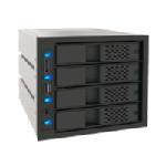 Icy Dock Tray-less 4 in 3 SATA I + II Enclosure MB