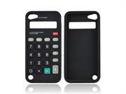 Black Calculator Apple Ipod Touch 5 Rubbery Soft S