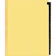 ?? Red Leather Tab Dividers