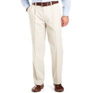 (R) Easy-Fit Pleated Khaki Pants