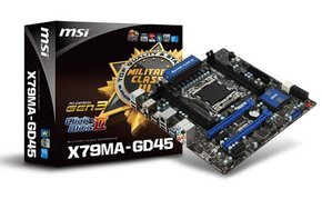 X79MA-GD45  + i7 3820 CB